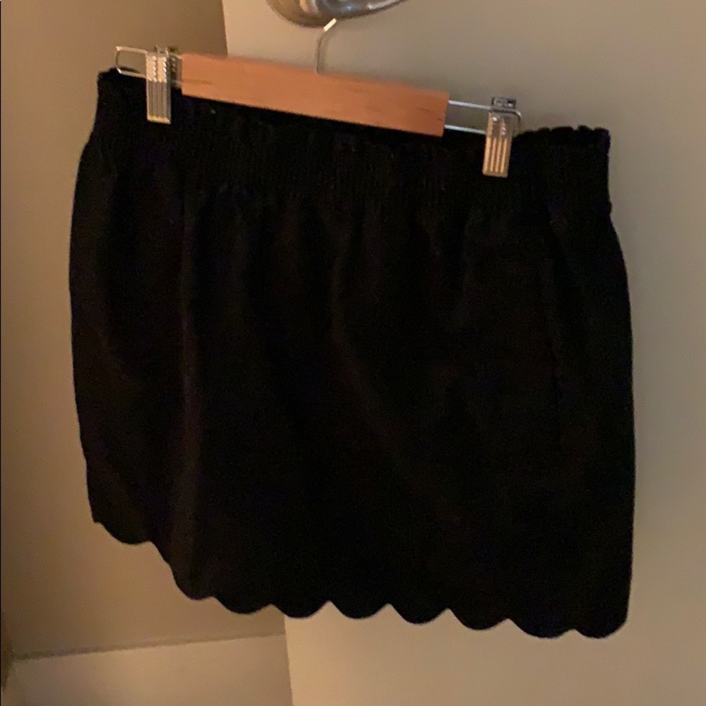 J. Crew Factory scallop detail pencil skirt